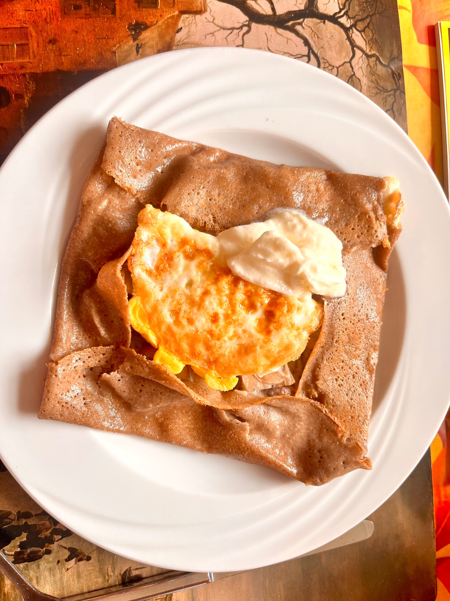 Home made galette